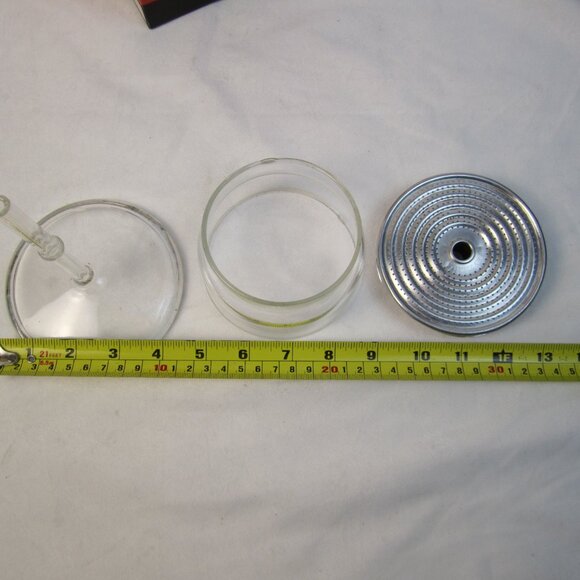 Pyrex 6 cup Percolator Pump 7756-P with Basket & Box - Used - Picture 11 of 12